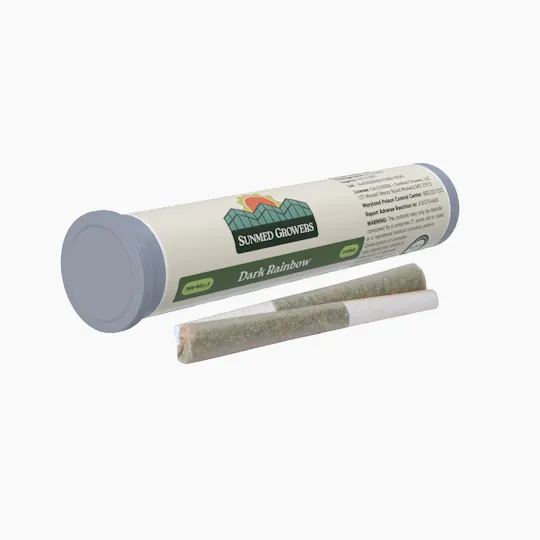 SunMed Growers - Dark Rainbow Pre Roll 0.5g/2 Pack - 1