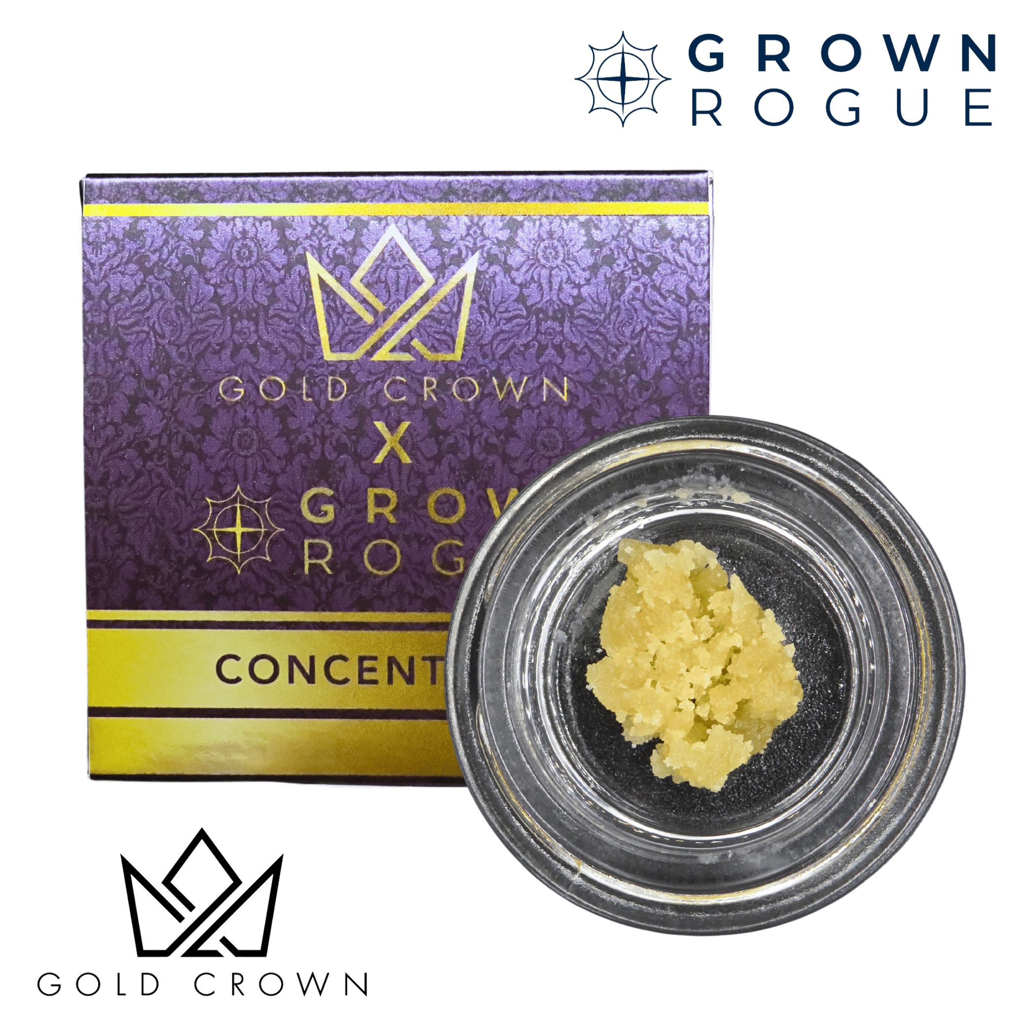 Gold Crown - Gold Crown x Grown Rogue | Blueberry Runtz | Sugar | 1g - 1