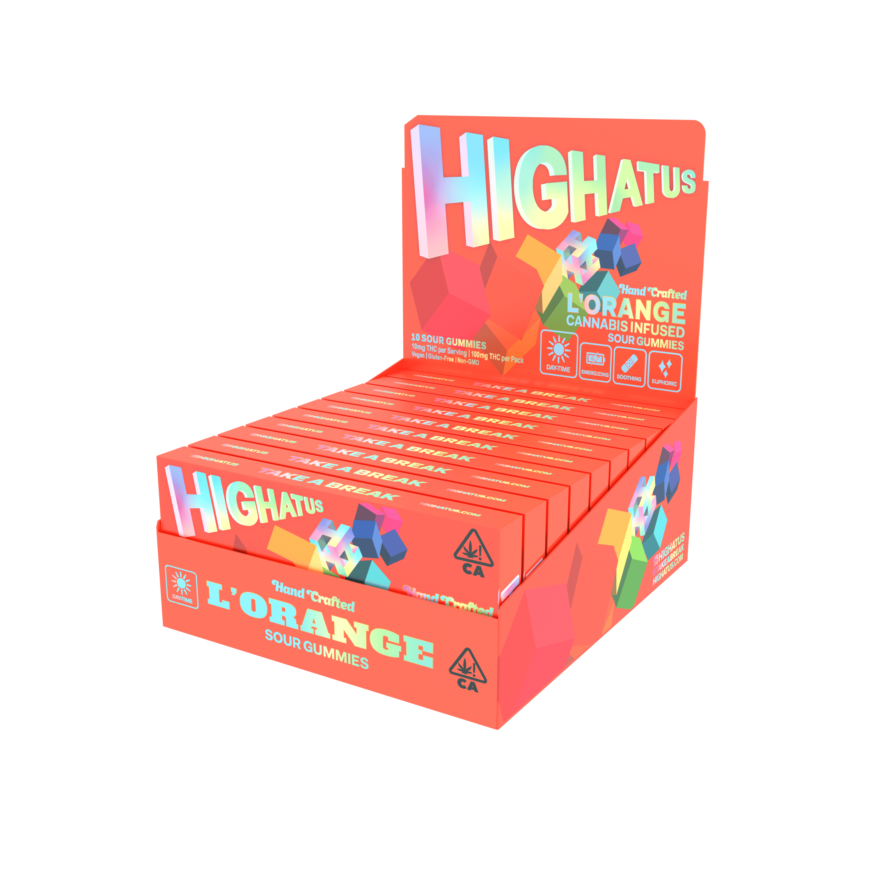 Highatus - L'Orange Sour Gummy - 1