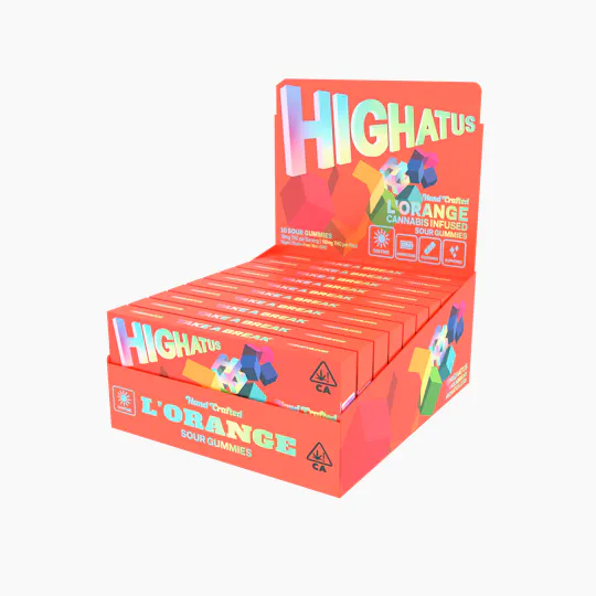 Highatus - L'Orange Sour Gummy - 1