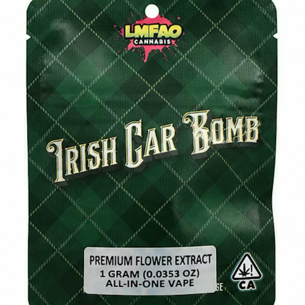 LMFAO Cannabis - Irish Car Bomb | Disposable | 1g - 1
