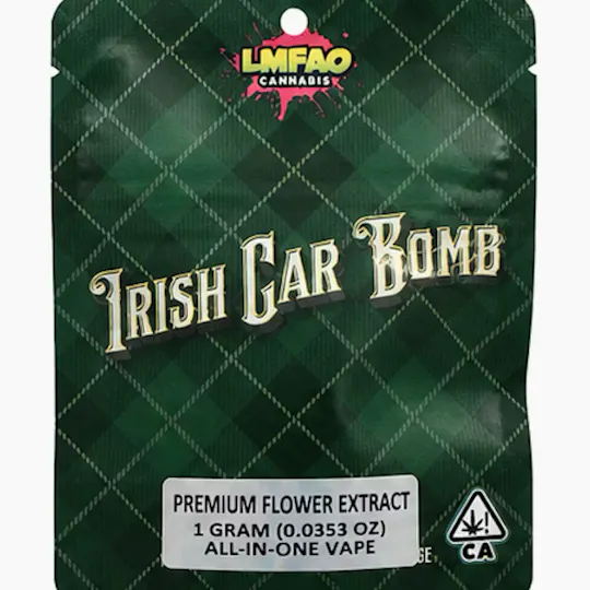 LMFAO Cannabis - Irish Car Bomb | Disposable | 1g - 1