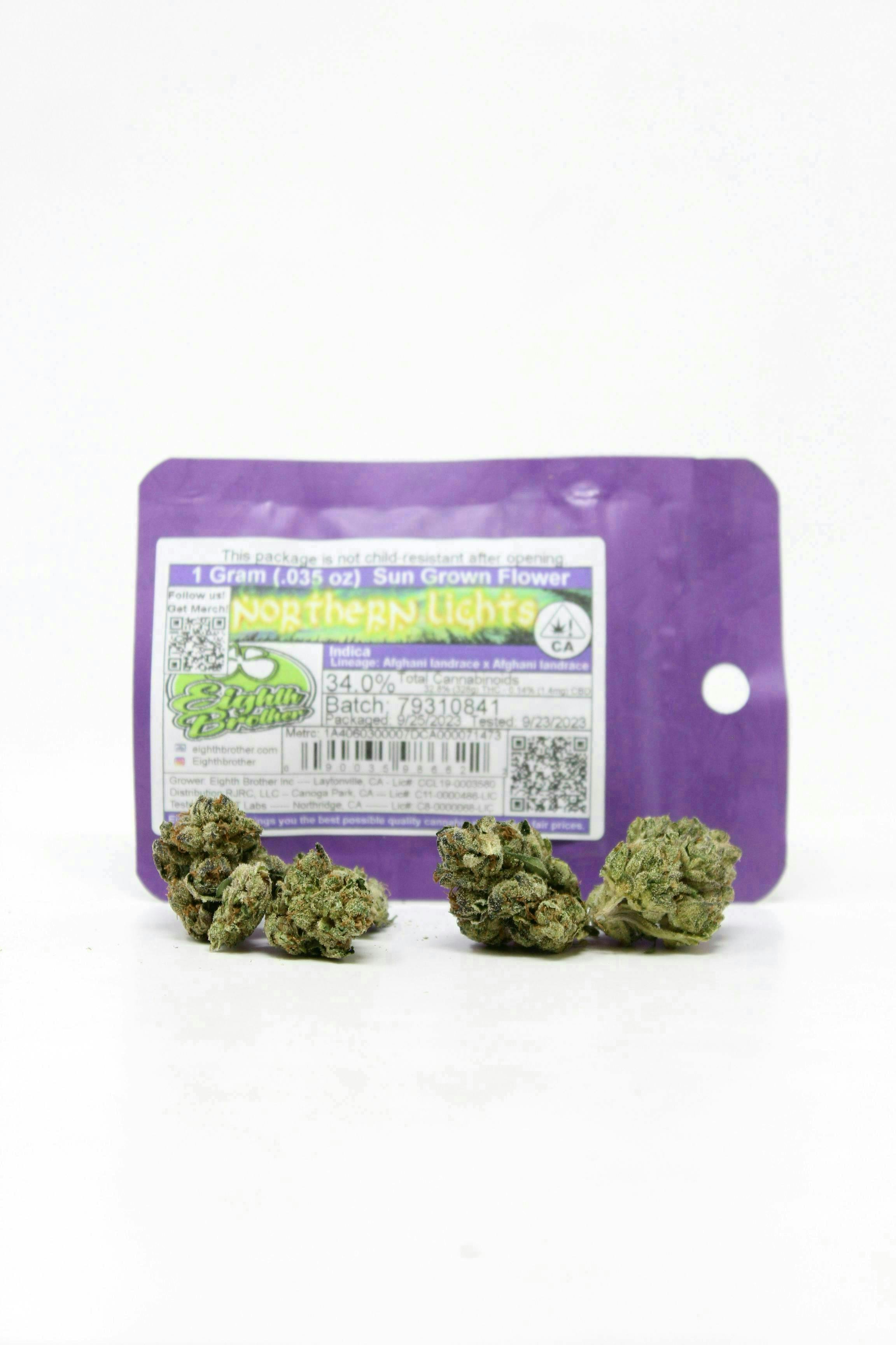 Eighth Brother - Eighth Brother | Northern Lights | Flower | 1g - 1