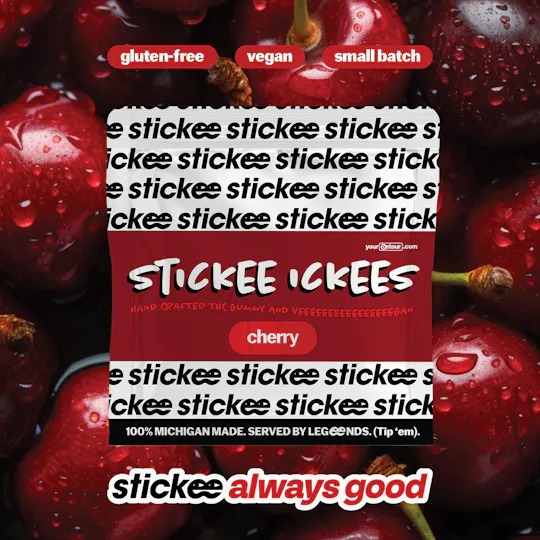 Stickee - STICKEE ICKEES | Cherry Gummies | 5ct | 40MG/each - 1
