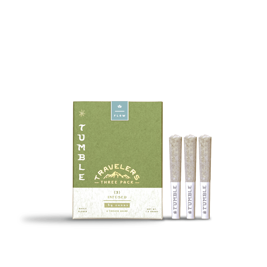 Timeless Vapes - Lilac Diesel | Tumble Travelers Infused Minis | 0.5g each | 3pk - 1