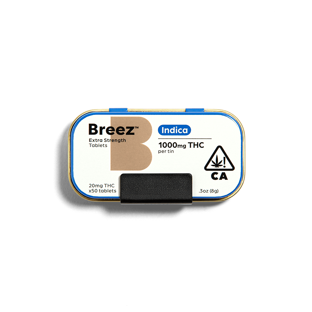 Breez - Breez Extra-Strength Indica Tablet Tin - 1