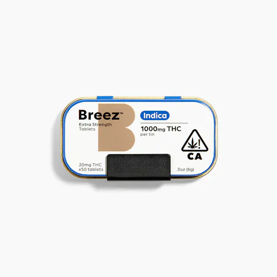Breez - Breez Extra-Strength Indica Tablet Tin - 1
