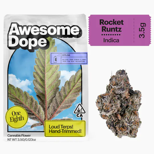 Awesome Dope - Rocket Runtz | Big Buds | 3.5g - 1