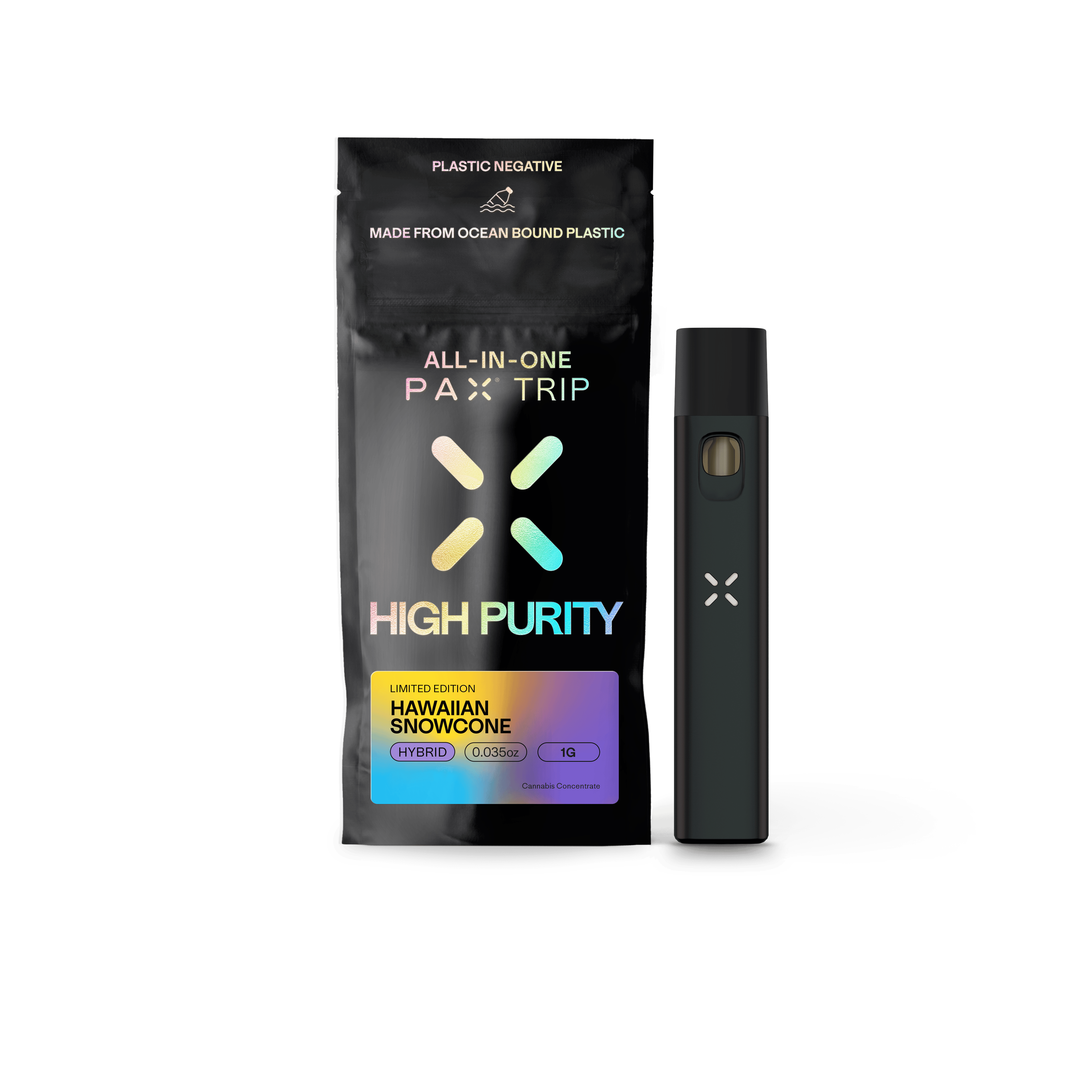 PAX - Hawaiian Snowcone | High Purity Disposable | 1g - 1