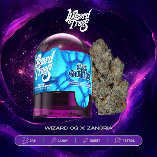 Wizard Trees - Gas Gimlet | Indoor Flower | 3.5g - 1