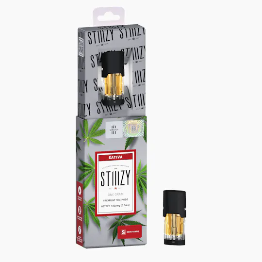 STIIIZY - Vape Cartridge - SOUR TANGIE 1G Original THC Pod - STIIIZY - 1