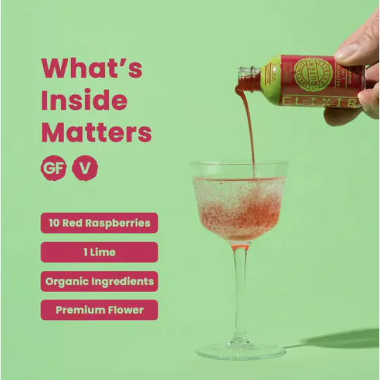 Squier's Specialty Edibles - Raspberry Lime - 200mg Hash Rosin - Drink Mixer - 1
