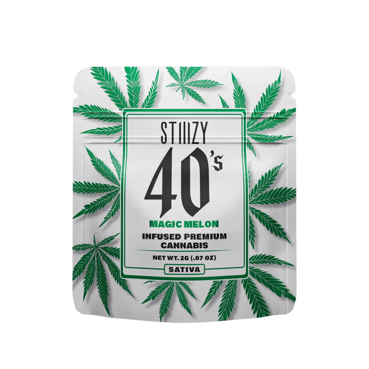 STIIIZY - - MAGIC MELON - 7G 40's Infused Flower - 1