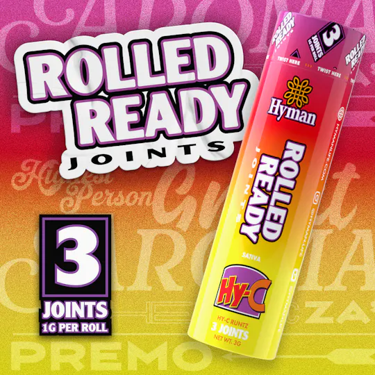 HYMAN - HY-C Runtz | Rolled Ready | HYMAN | REC - 1