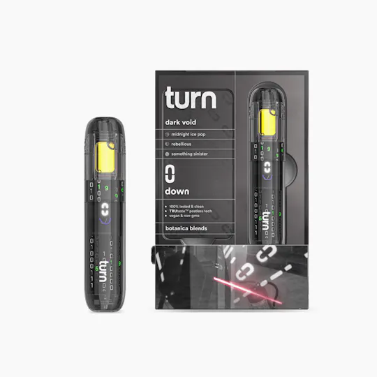 turn - Retrovision Dark Void | Botanica Blends | AIO | Indica (1) - 1