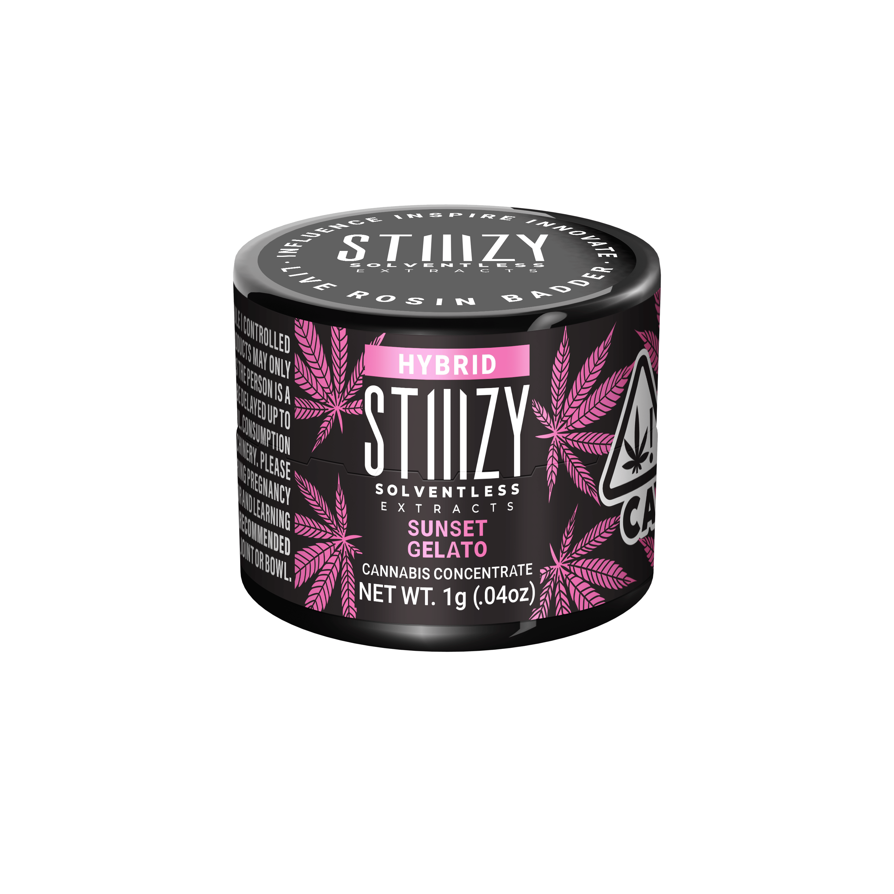 SUNSET GELATO - Live Rosin Badder - STIIIZY