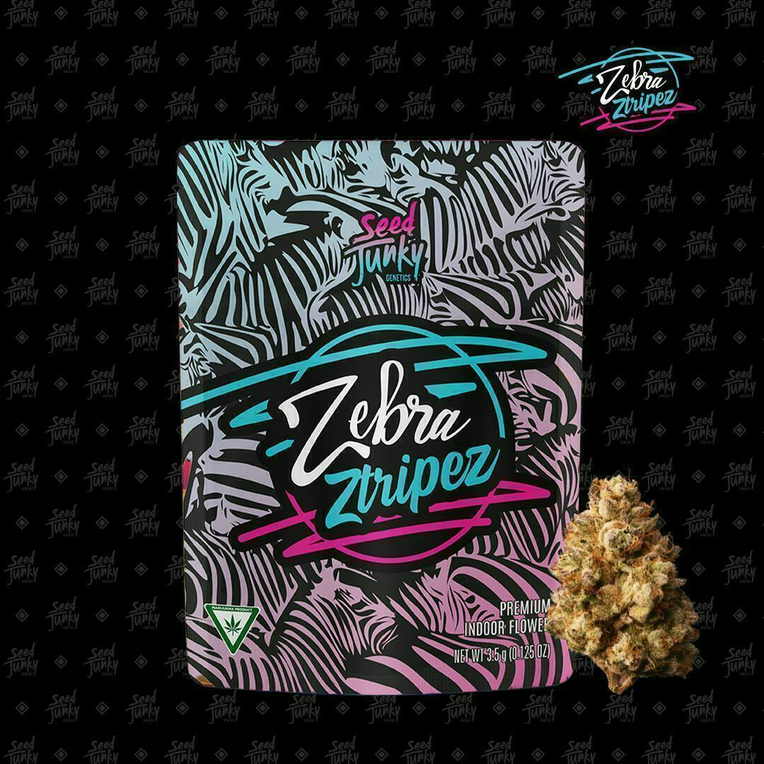 Seed Junky - Zebra Ztripez | Big Buds | 3.5g - 1