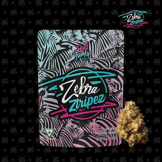 Seed Junky - Zebra Ztripez | Big Buds | 3.5g - 1