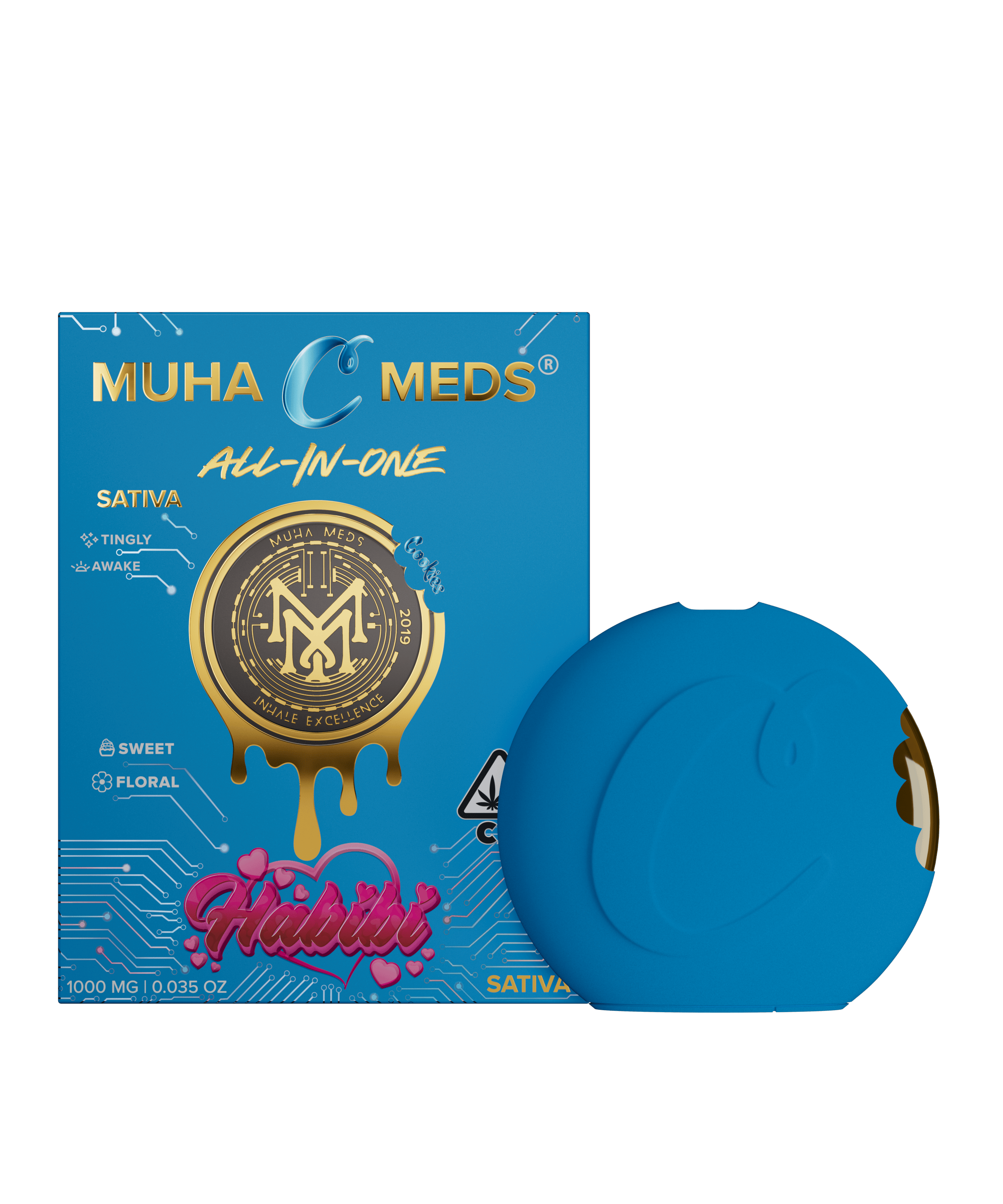 Muha Meds - Muha Meds x Cookies | Habibi | Disposable | 1g - 1