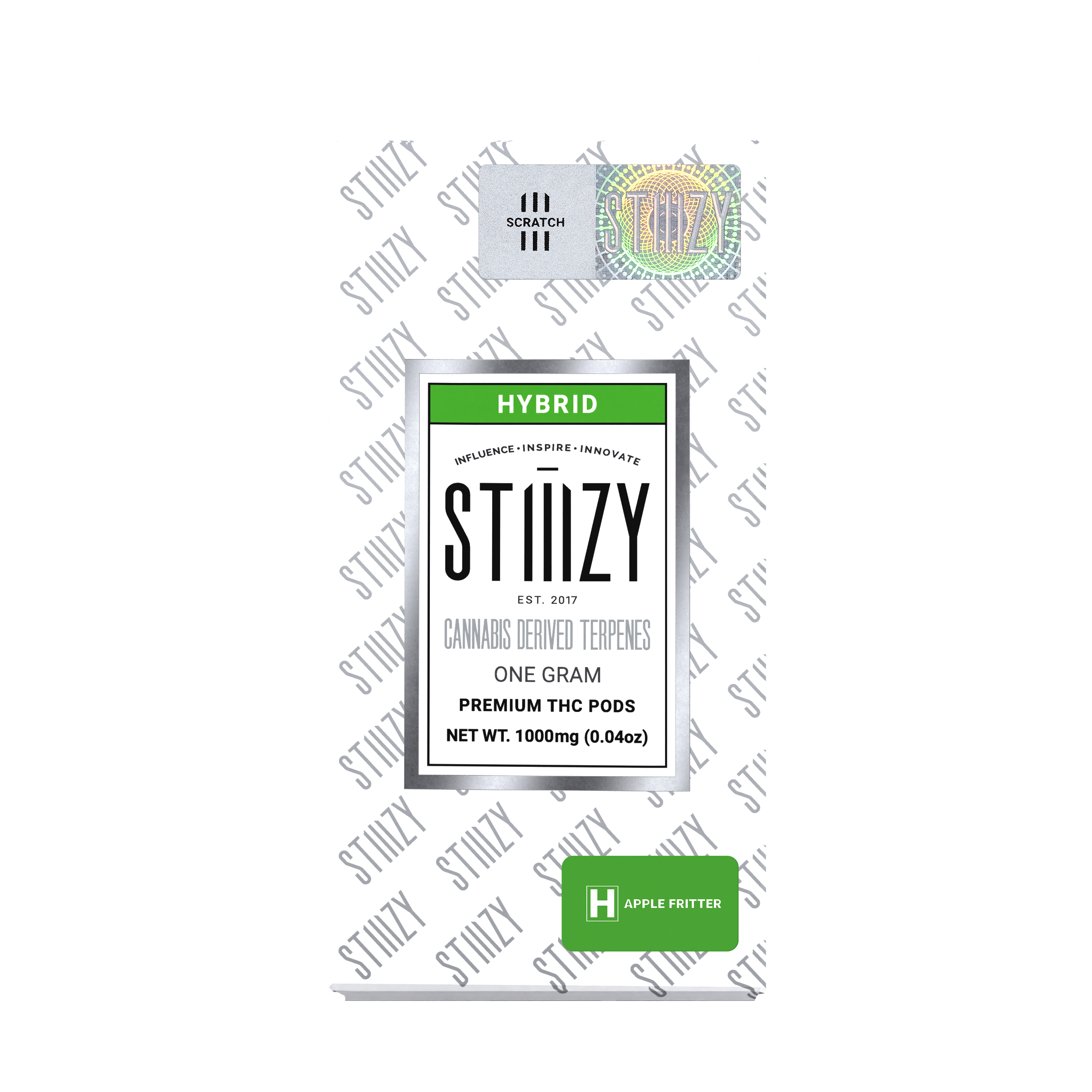 STIIIZY - APPLE FRITTER - CANNABIS DERIVED TERPENES POD 1G - IL - 1