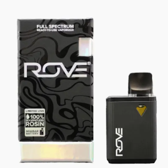 ROVE - Triple Burger | Live Rosin Minibar Vape | .5g (All-In-One) - 1