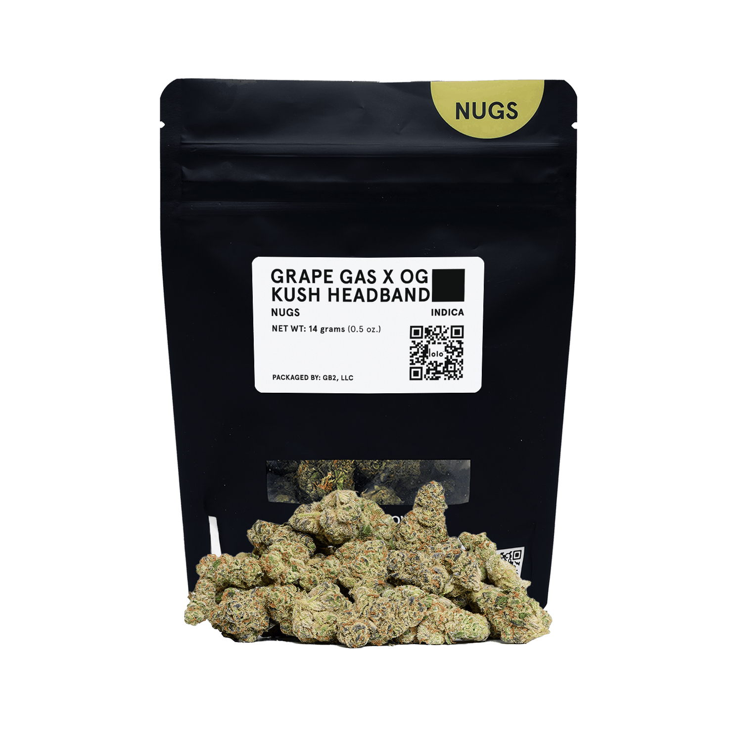 lolo - Grape Gas + OG Kush Breath Headband | Indoor Buds | 14g - 1