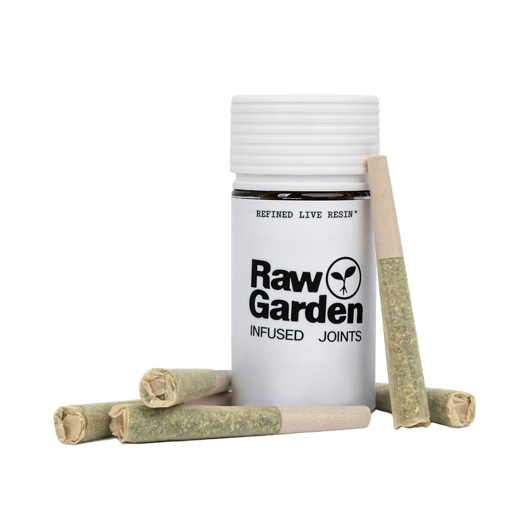 Raw Garden - Green Mango Refined Live Resin™ Joints (0.5g 5-Pack) - 1