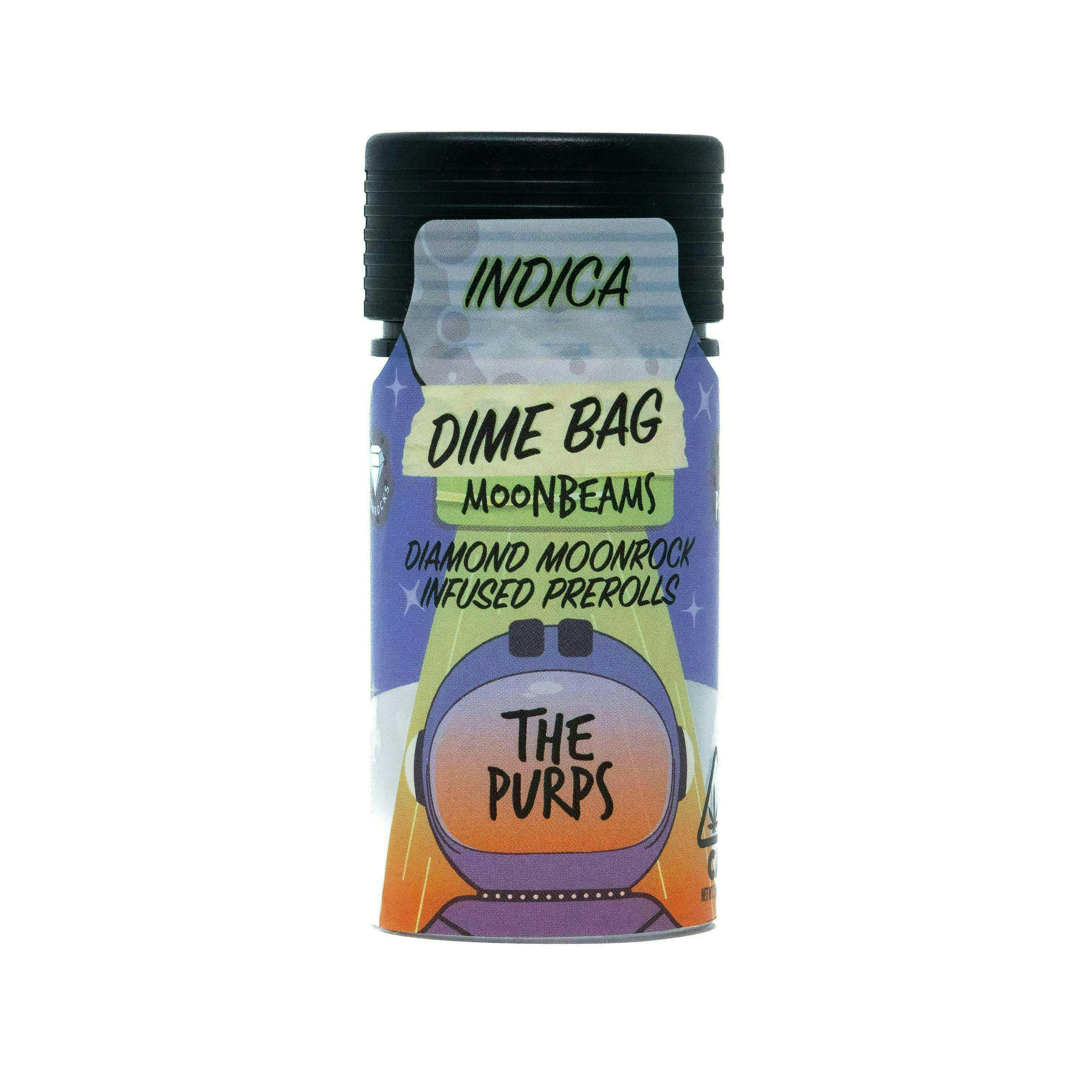 Dime Bag - Medocino Purps | Minis | 0.5g each | 5pk - 1