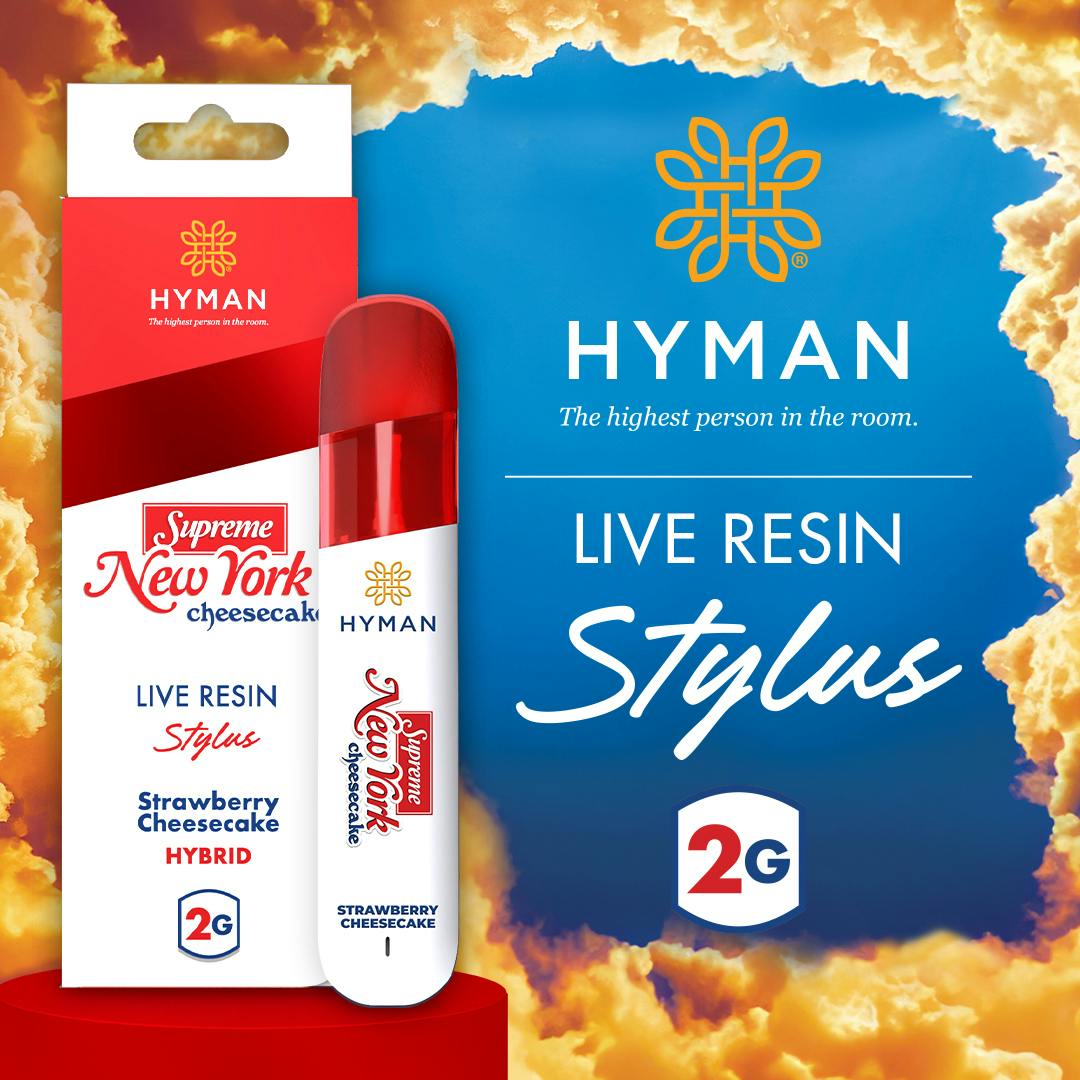 HYMAN - New York Cheesecake | 2G Live Resin Disposable | HYMAN | REC - 1