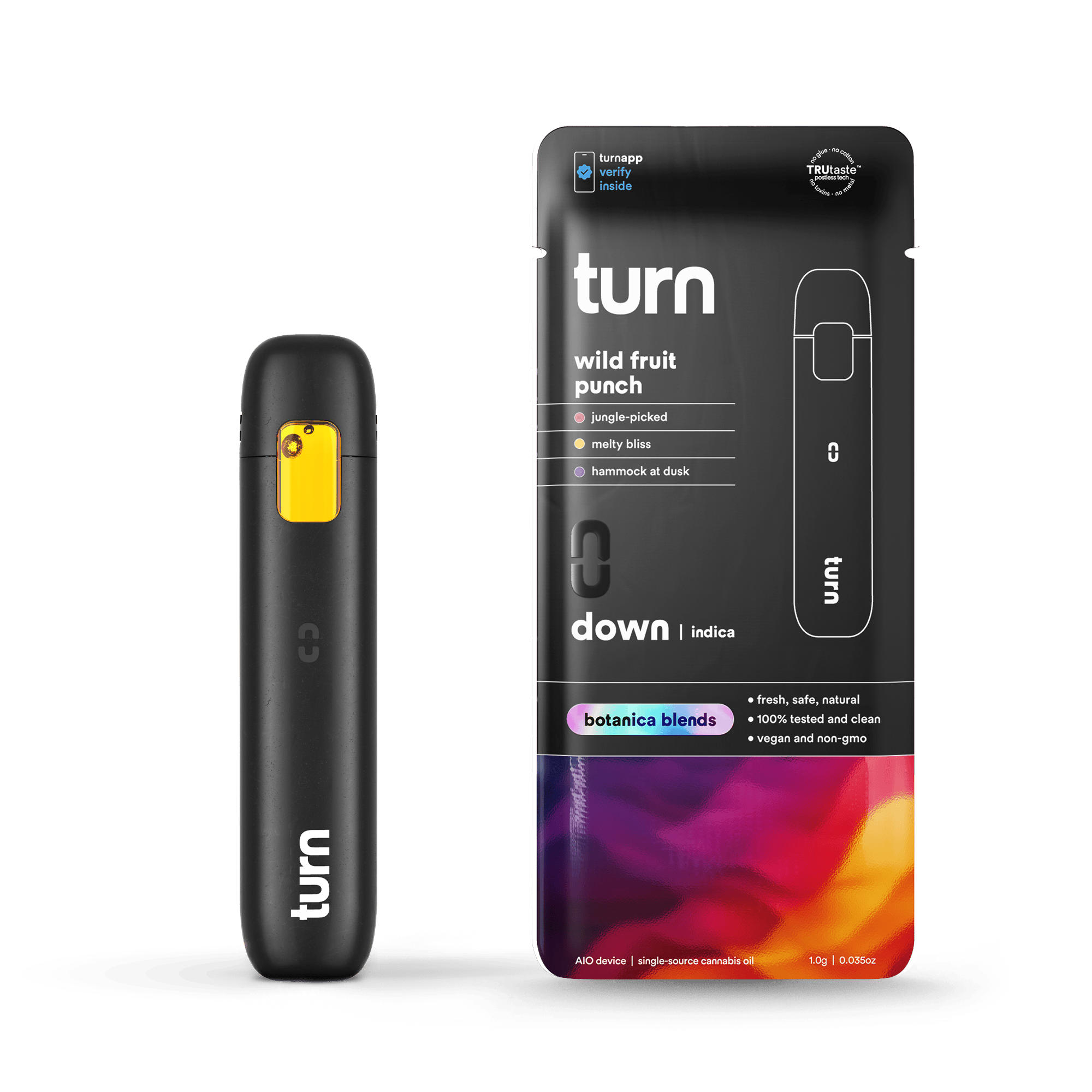 turn - Wild Fruit Punch | Botanica Blends | AIO | Indica - 1