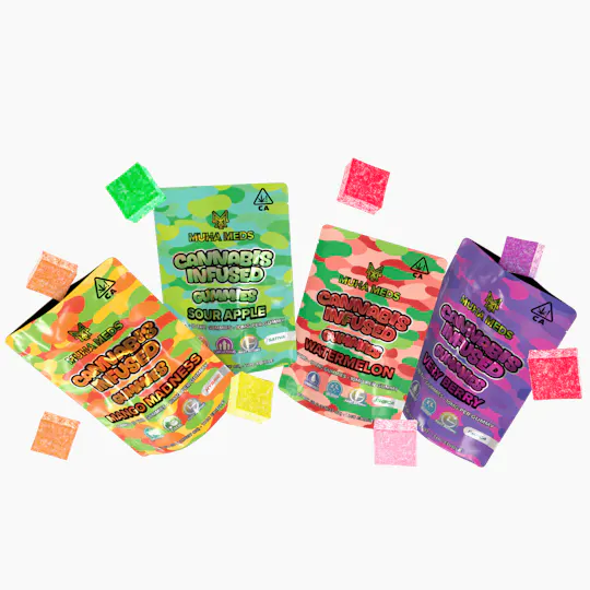 Muha Meds - Muha Meds | Strawberry Lemon Gummies | 100mg | 10ct | 10mg/ea - 1