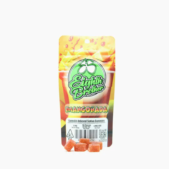 Eighth Brother - Eighth Brother | Mangonada | Gummies | 100mg | 10ct - 1