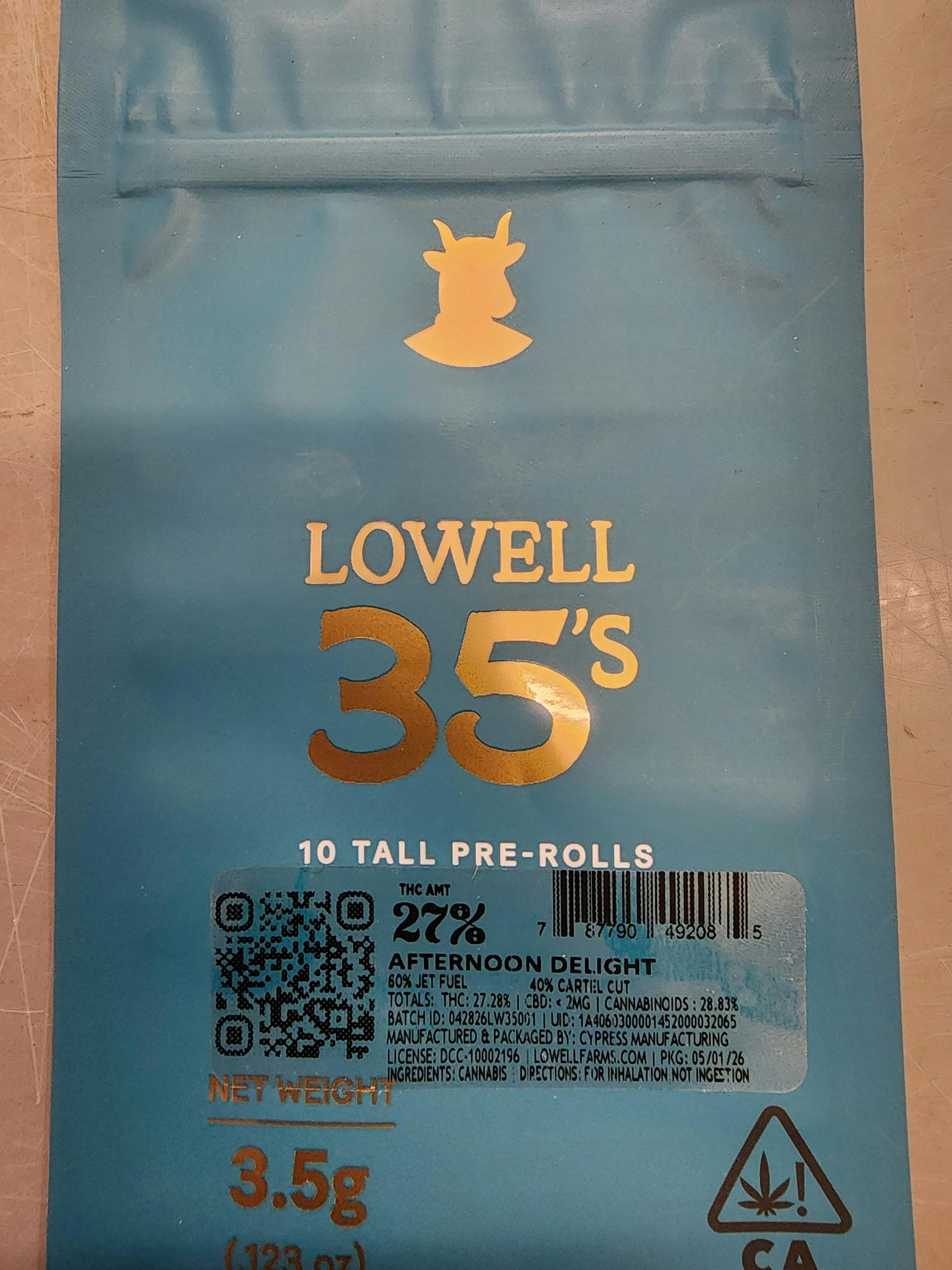 Lowell Farms - LOWELL 35, Afternoon Delight, 10 Pack - 1