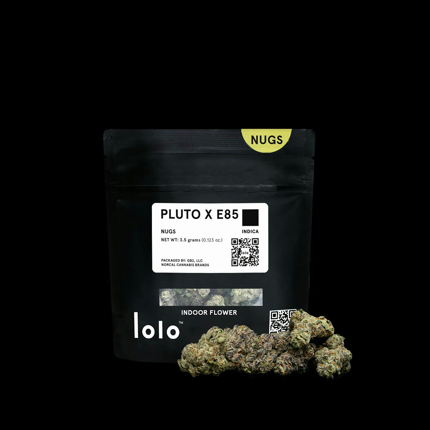 lolo - Pluto + E85 | Indoor Buds | 3.5g - 1