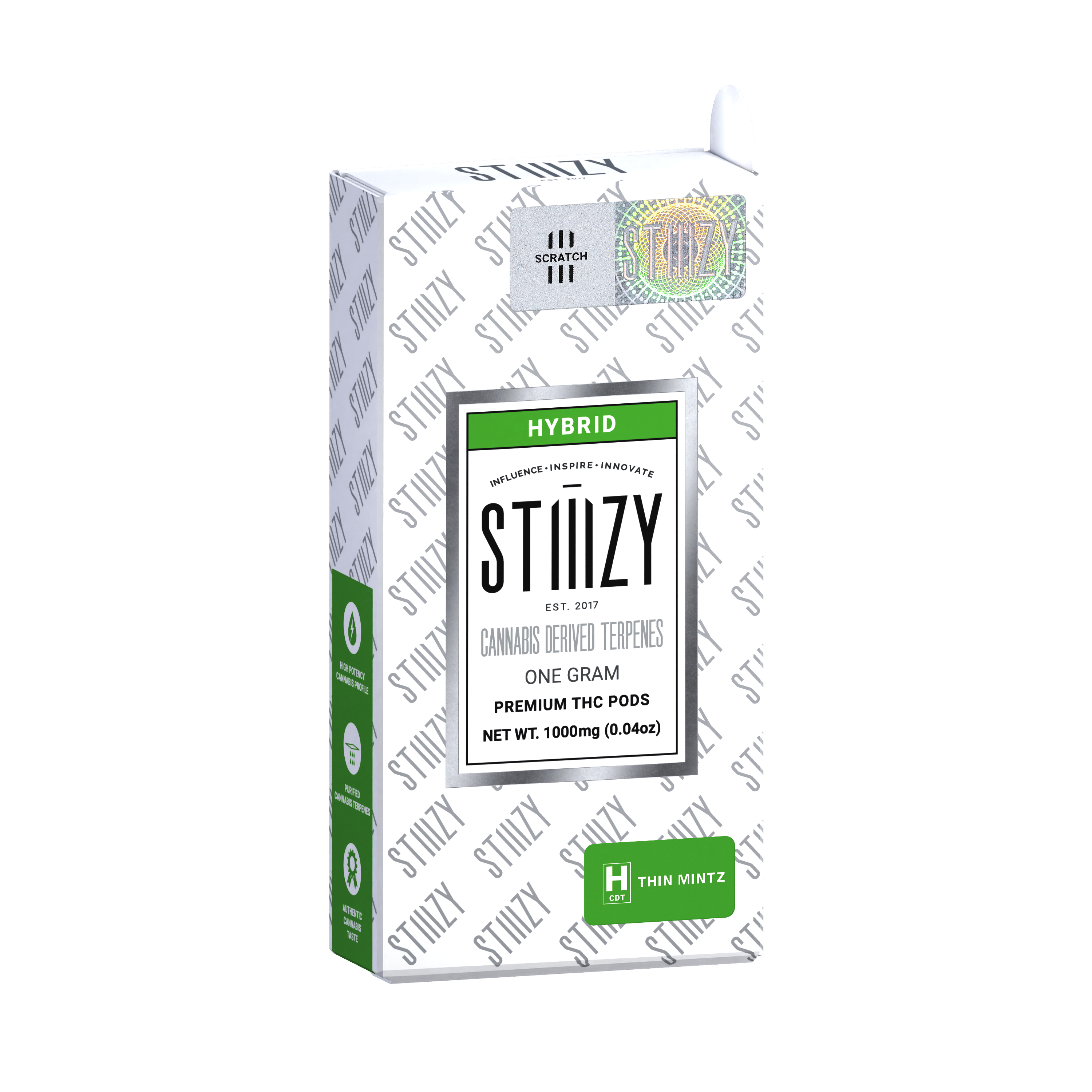 STIIIZY - THIN MINTZ - CANNABIS DERIVED TERPENES POD 1G - IL - 1