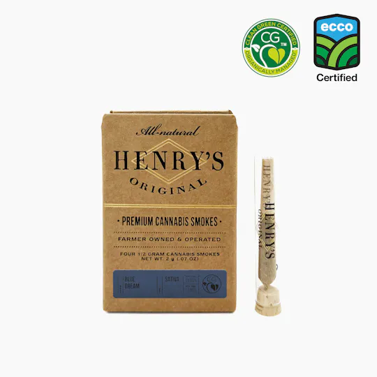 Henry's Original - Henry's Original | Blue Dream | Joints | 0.5g each | 4pk - 1
