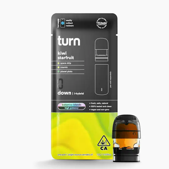 turn - Kiwi Starfruit | Botanica Blends | Indica-Hybrid - 1