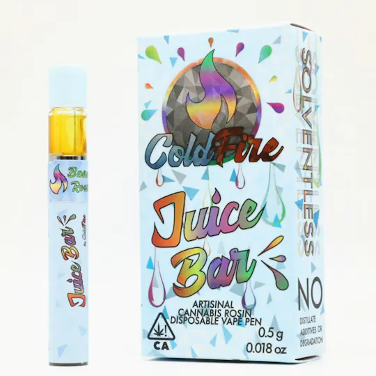 COLDFIRE Extracts - COLDFIRE x Mountain Man | Super Sour | Live Rosin Disposable | 0.5g - 1