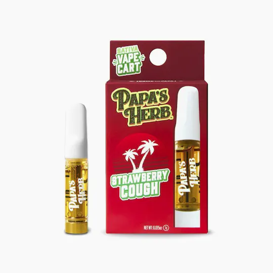 Papa's Herb - Strawberry Cough | Cartridge | 1g - 1