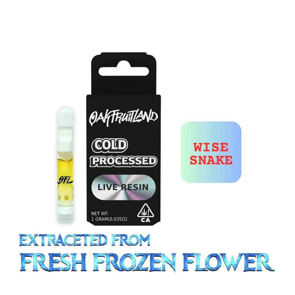 Oakfruitland (OFL) - Wise Snake | Live Resin Cartridge | 1g - 1