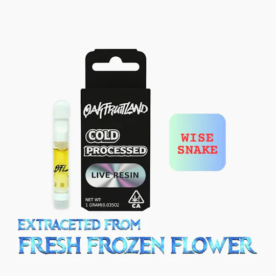 Oakfruitland (OFL) - Wise Snake | Live Resin Cartridge | 1g - 1