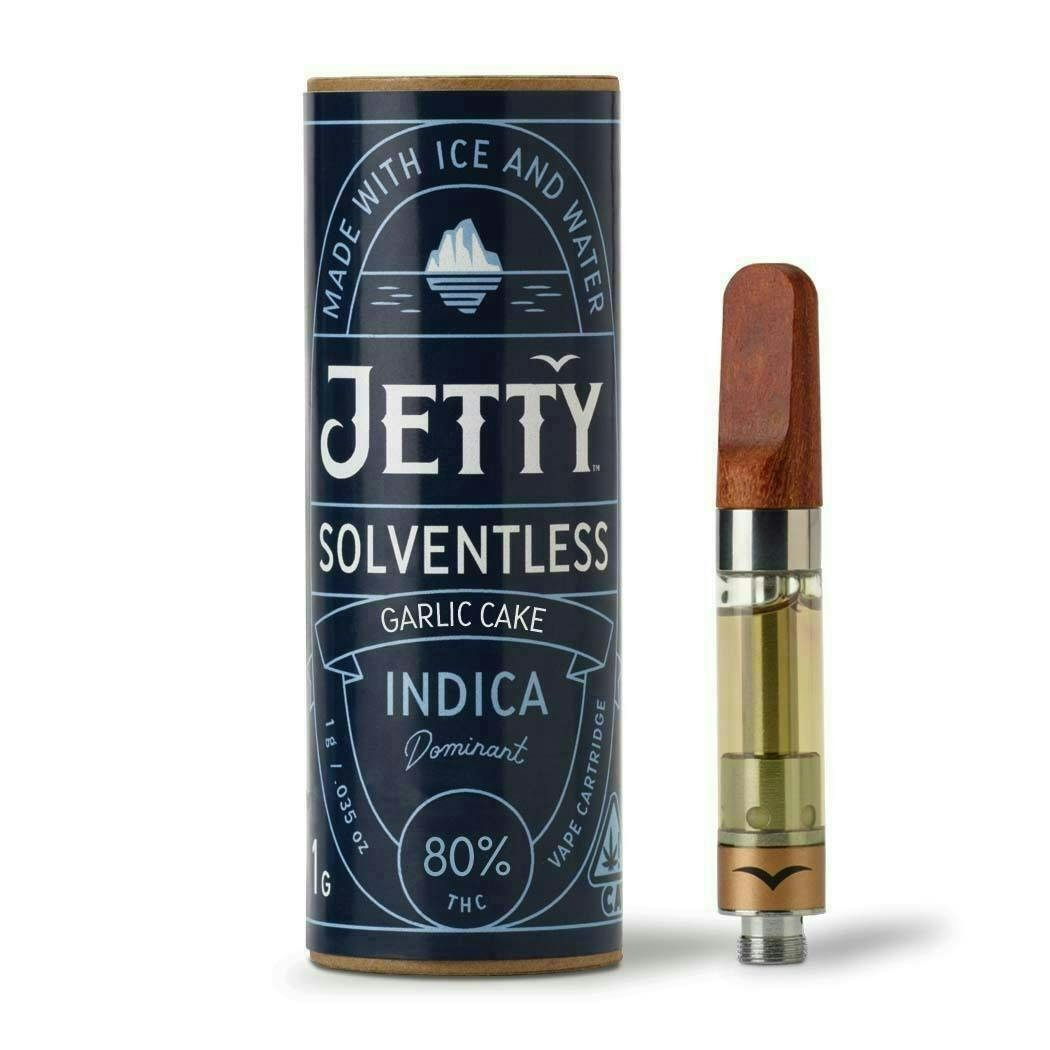Jetty Extracts - Garlic Cake | Live Rosin Cartridge | 1g - 1