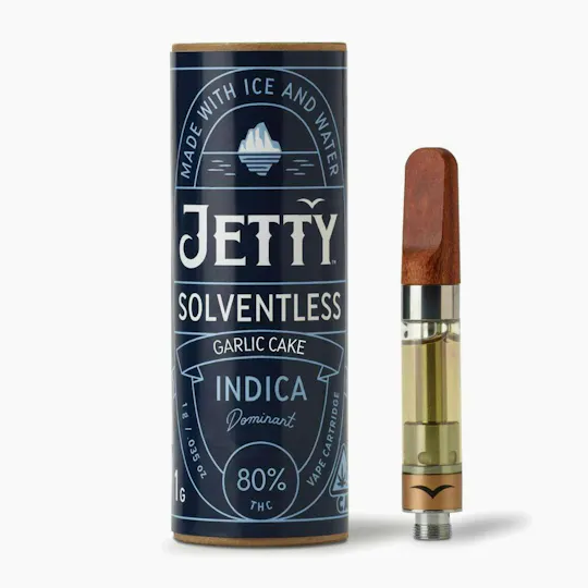Jetty Extracts - Garlic Cake | Live Rosin Cartridge | 1g - 1