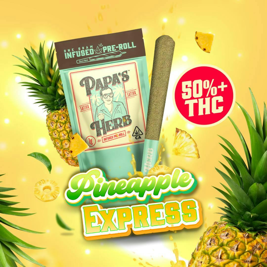 Papa's Herb - Pineapple Express | Infused Joint | 1g - 1