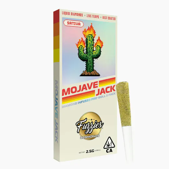 Fuzzies - Fuzzies | Diamonds | Mojave Jack | Infused Joints | 0.5g each | 5pk - 1