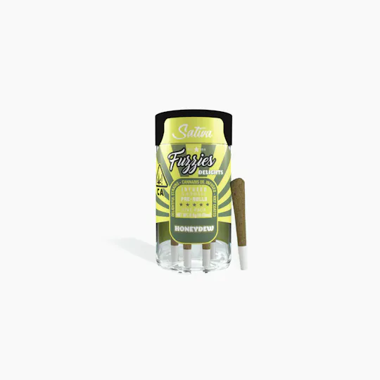 Fuzzies - Fuzzies | Delights | Honeydew | Infused Joints | 0.5g each | 5pk - 1