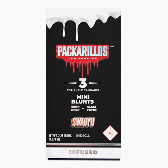PACKS Los Angeles - Swagyu | Infused Blunts | 0.75g each | 3pk - 1