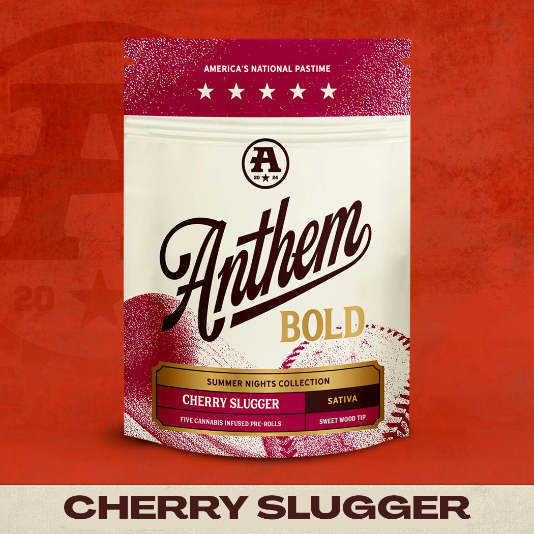 Anthem - Bold Wood Tip Infused Cherry Slugger Pre-Roll pack 2.5g (0.5g ea | 5 pack) - 1