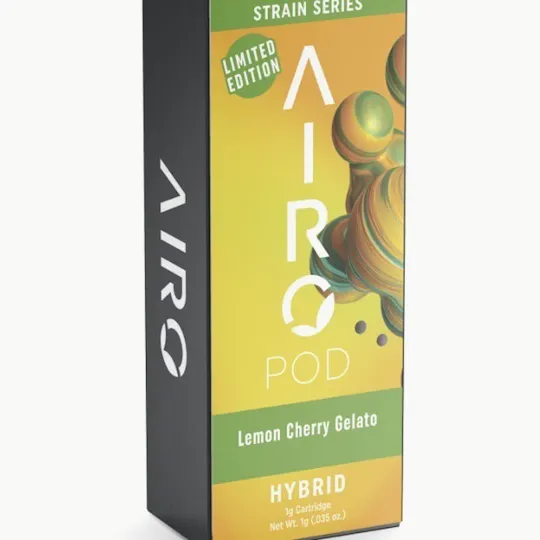 Airo Brands - Lemon Cherry Gelato | AiroPod - Strain Series | 1g Pod - 1