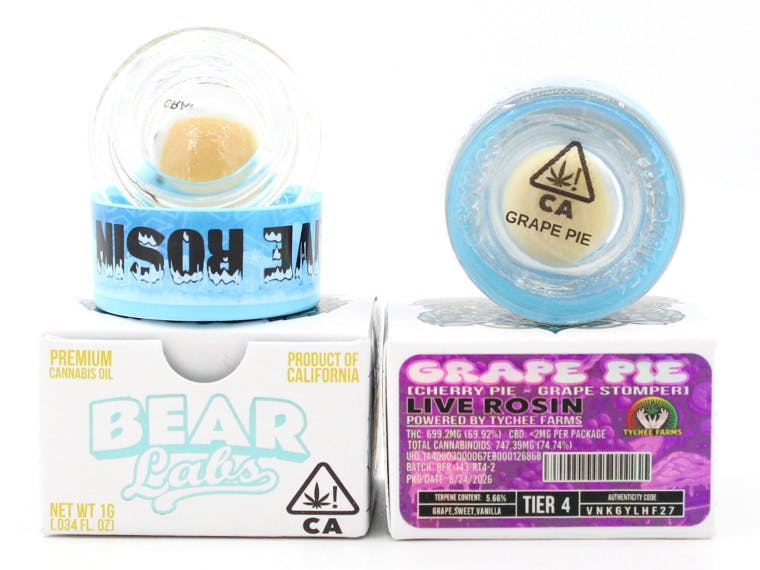 Bear Labs - BEAR Labs - Grape Pie - Rosin Tier 4 - 1